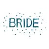 Bride Sparkle Tank Blue