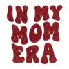 Mom Era Red Sequin Baby Tee