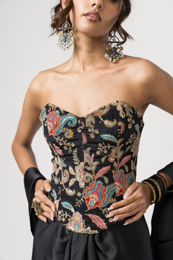 Apsara Corset - Black