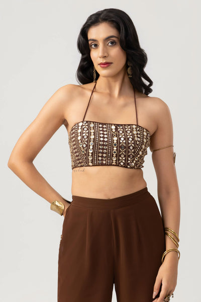 Sheesh top - Brown