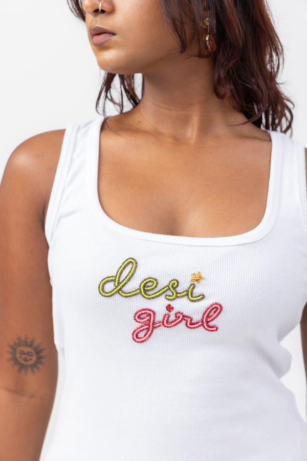 Tank Top Desi Girl