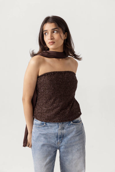 Lolo Tube Top Brown