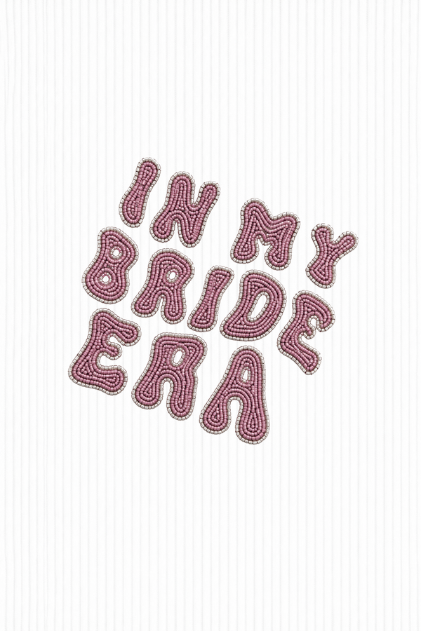 Bride Era Pink Sequin Tank